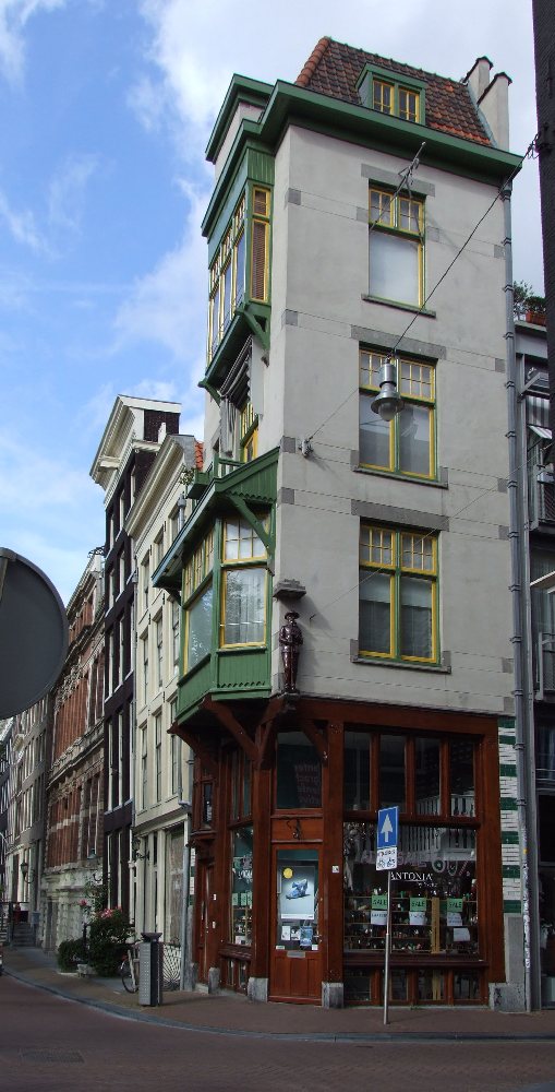 Herengracht 243a Zijgevel aan de Gasthuismolensteeg