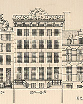 Herengracht 348 Tekening Caspar Philips