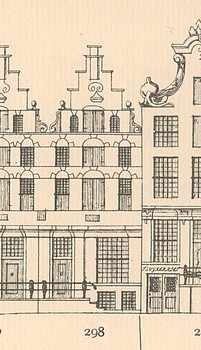 Keizersgracht 298 Tekening Caspar Philips