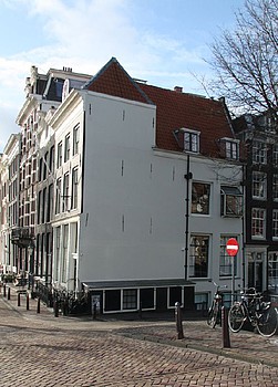 Herengracht 2, zijgevel