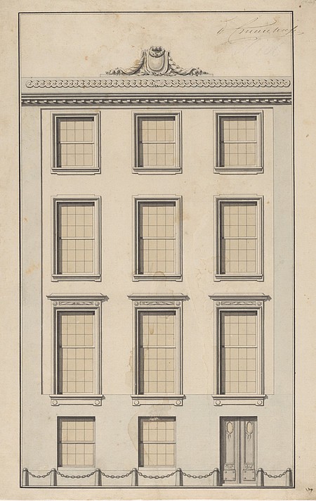 Herengracht 448 bouwtek niet uitg 3 1772 Druck SAA