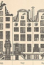 Keizersgracht 697, Tekening Caspar Philips