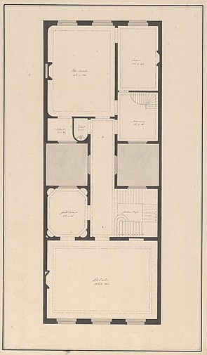 Herengracht 448 eerste verd bouwtek  1772 Druck SAA