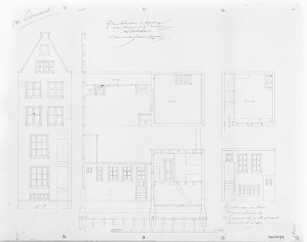 Keizersgracht 420 bouwtek 1868 SAA