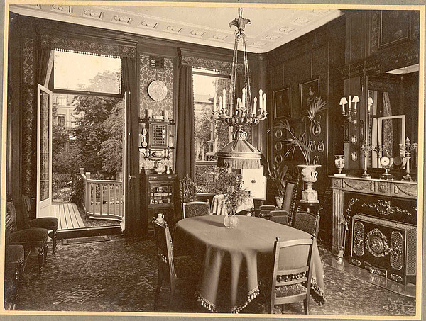 Keizersgracht 565-567 Woonkamer van de familie Backer