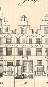 Keizersgracht 310 Tekening Caspar Philips