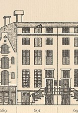 Keizersgracht 691, Tekening Caspar Philips