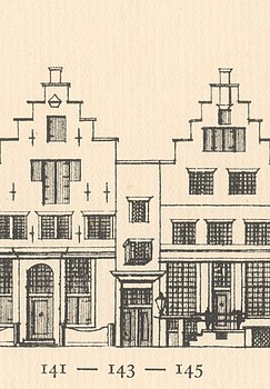 Herengracht 143, Tekening Caspar Philips