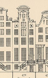 Keizersgracht 471, Tekening Caspar Philips