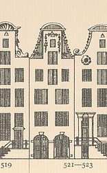 Keizersgracht 521, Tekening Caspar Philips