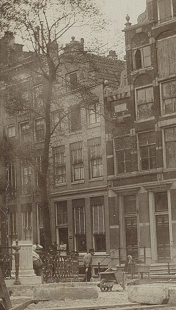 Keizersgracht 183 deel foto 1896 SAA