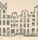 Keizersgracht 197-199, Tekening Caspar Philips