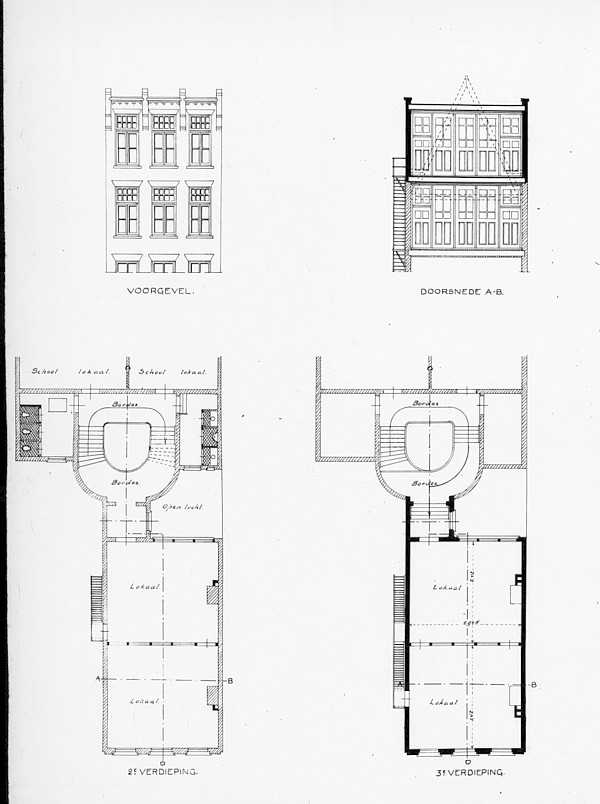 Keizersgracht 041 Bouwtek Melchers 1902 SAA