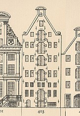 Keizersgracht 403, Tekening Caspar Philips