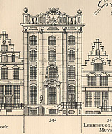 Herengracht 342, Tekening Caspar Philips