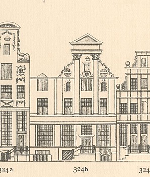 Keizersgracht 324b Tekening Caspar Philips