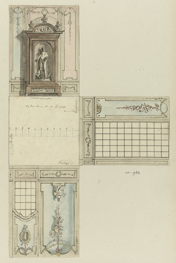 Keizersgracht 584 Kabinet RP-T-00-982