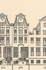 Keizersgracht 502,Tekening Caspar Philips