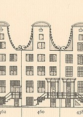 Keizersgracht 460, Tekening Caspar Philips