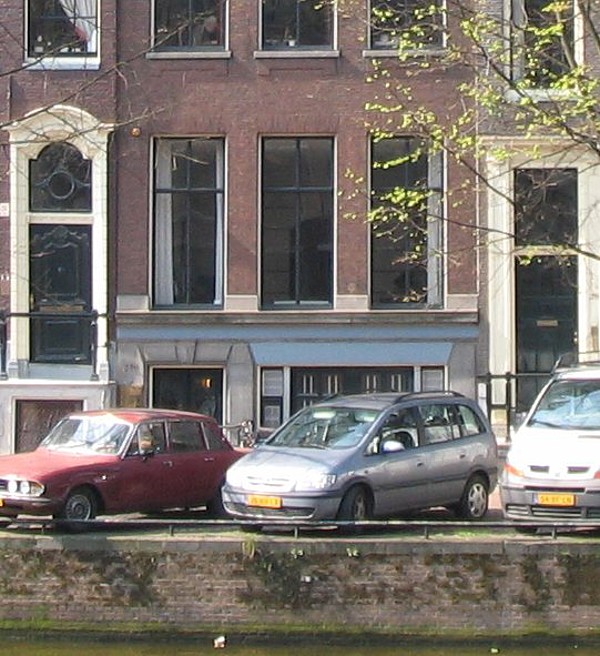 Keizersgracht 290, ondergevel voor de verbouwing in 2009