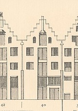 Keizersgracht 40, Tekening Caspar Philips