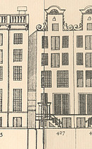 Herengracht 427, Tekening Caspar Philips