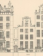 Keizersgracht 222 Tekening Caspar Philips