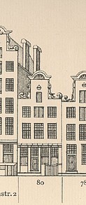 Herengracht 80 tekening Caspar Philips