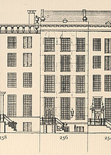 Herengracht 258 tekening Caspar Philips