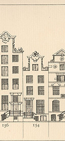 Herengracht 154 tekening Caspar Philips