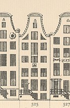 Keizersgracht 525, Tekening Caspar Philips