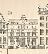 Keizersgracht 117 tekening Philips Caspar