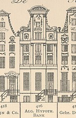 Herengracht 416, Tekening Caspar Philips