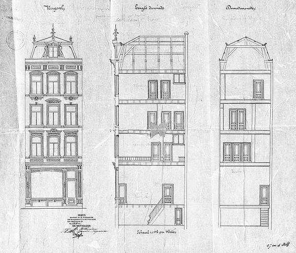 Koningsplein 08 bouwtek Bilt 1882 SAA