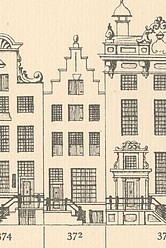 Keizersgracht 372, Tekening Caspar Philips