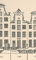 Keizersgracht 143, Tekening Philips Caspar