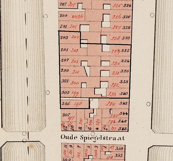 Herengracht 295 KK 1892-1903 Buurt nk centrale