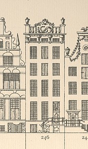 Herengracht 246, Tekening Caspar Philips