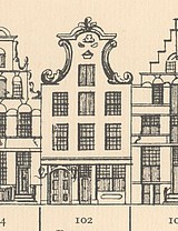 Keizersgracht 102, Tekening Caspar Philips