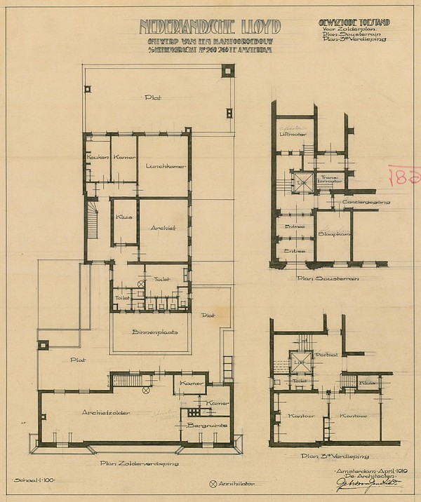 Herengracht 260-266 GEND t100-189