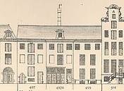 Keizersgracht 497, Tekening Caspar Philips