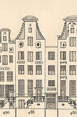 Keizersgracht 488,Tekening Caspar Philips