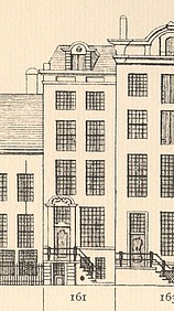 Keizersgracht 161, Tekening Philips Caspar