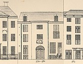 Keizersgracht 579-581, Tekening Caspar Philips