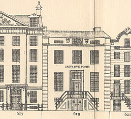 Herengracht 5, Tekening Caspar Philips