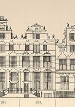 Keizersgracht 183, Tekening Philips Caspar