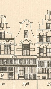 Keizersgracht 398, Tekening Caspar Philips