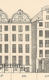 Keizersgracht 434, Tekening Caspar Philips