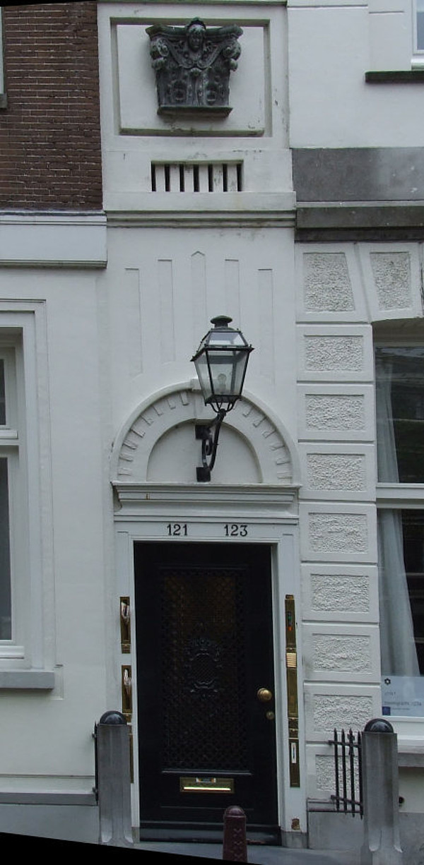 Herengracht 121, voordeur