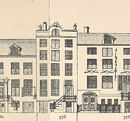 Herengracht 560, tekening Caspar Philips